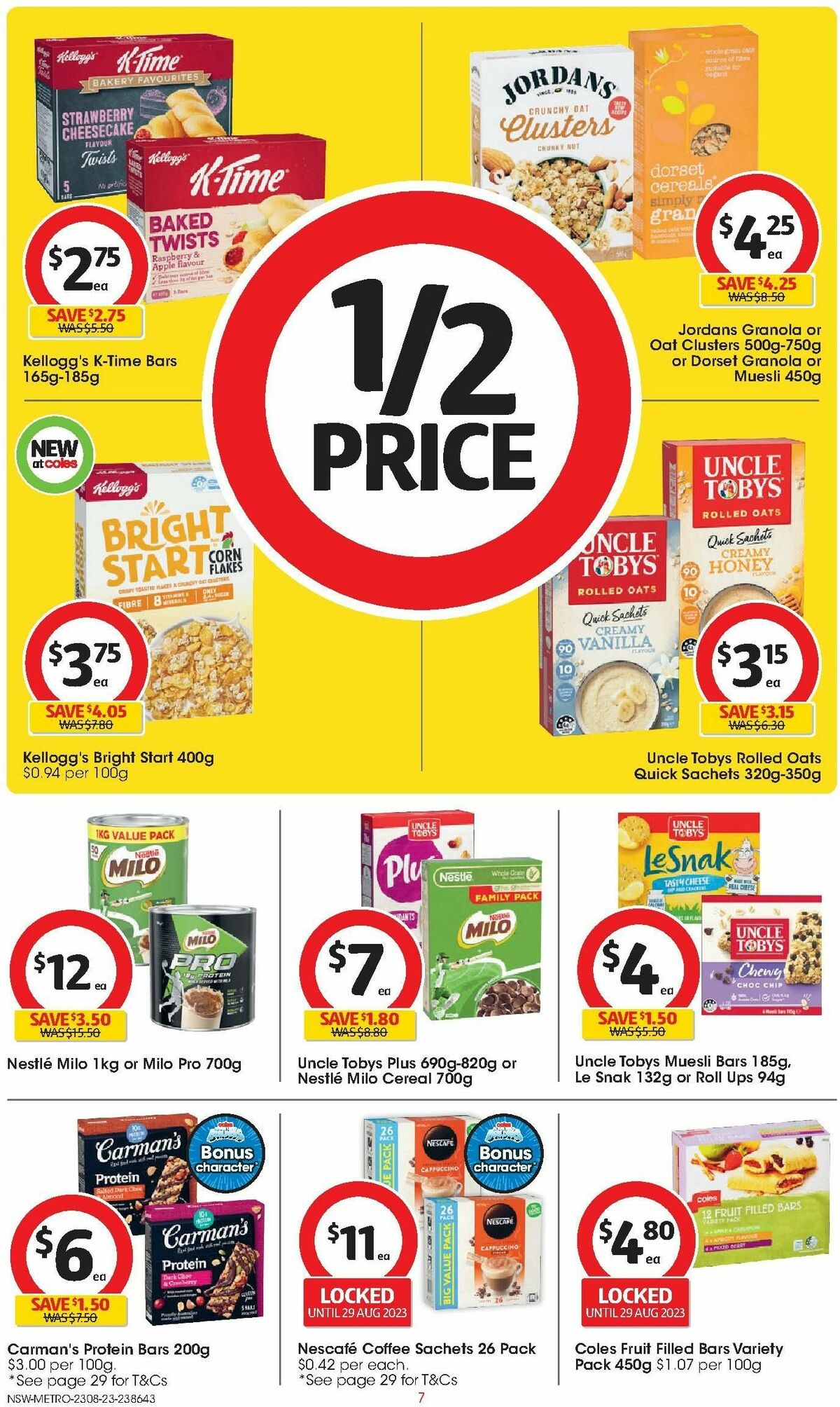 Coles Catalogues from 23 August