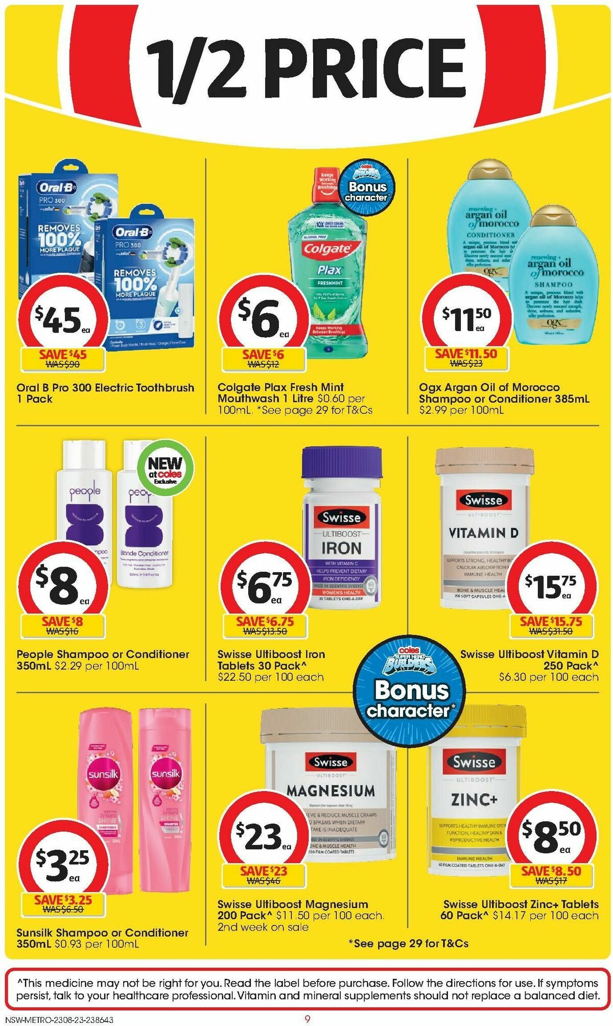 Coles Catalogues from 23 August