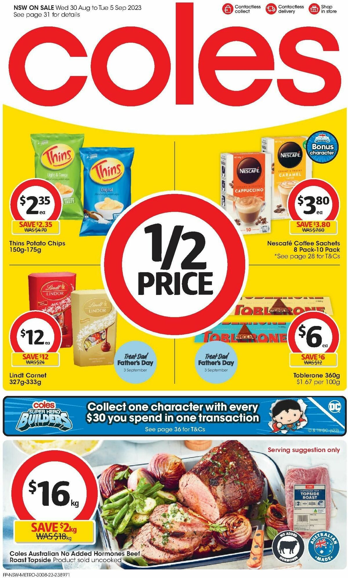 Coles Catalogues from 30 August