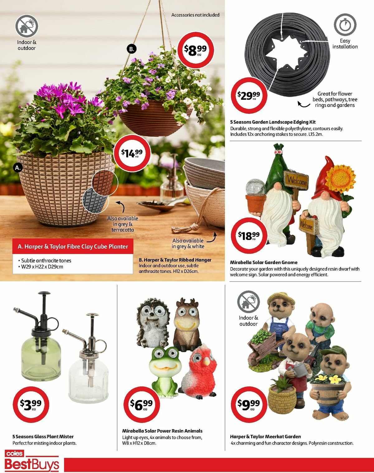 Coles Best Buys - Spring Gardening Catalogues from 1 September