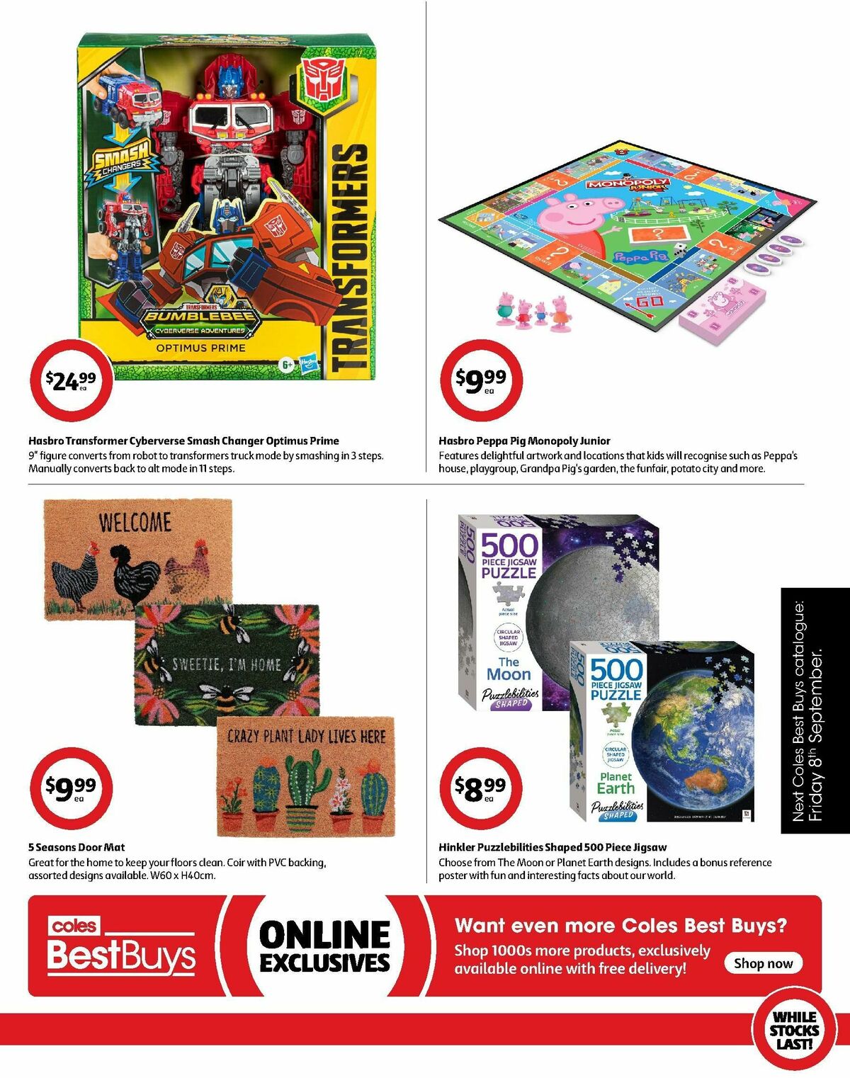 Coles Best Buys - Spring Gardening Catalogues from 1 September