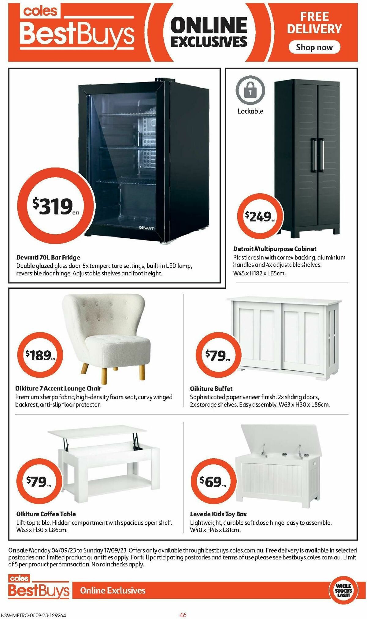 Coles Catalogues from 6 September