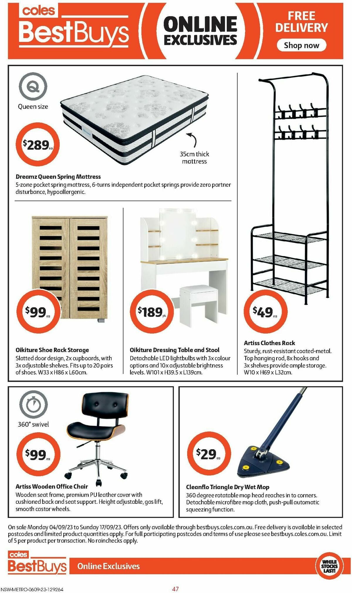 Coles Catalogues from 6 September