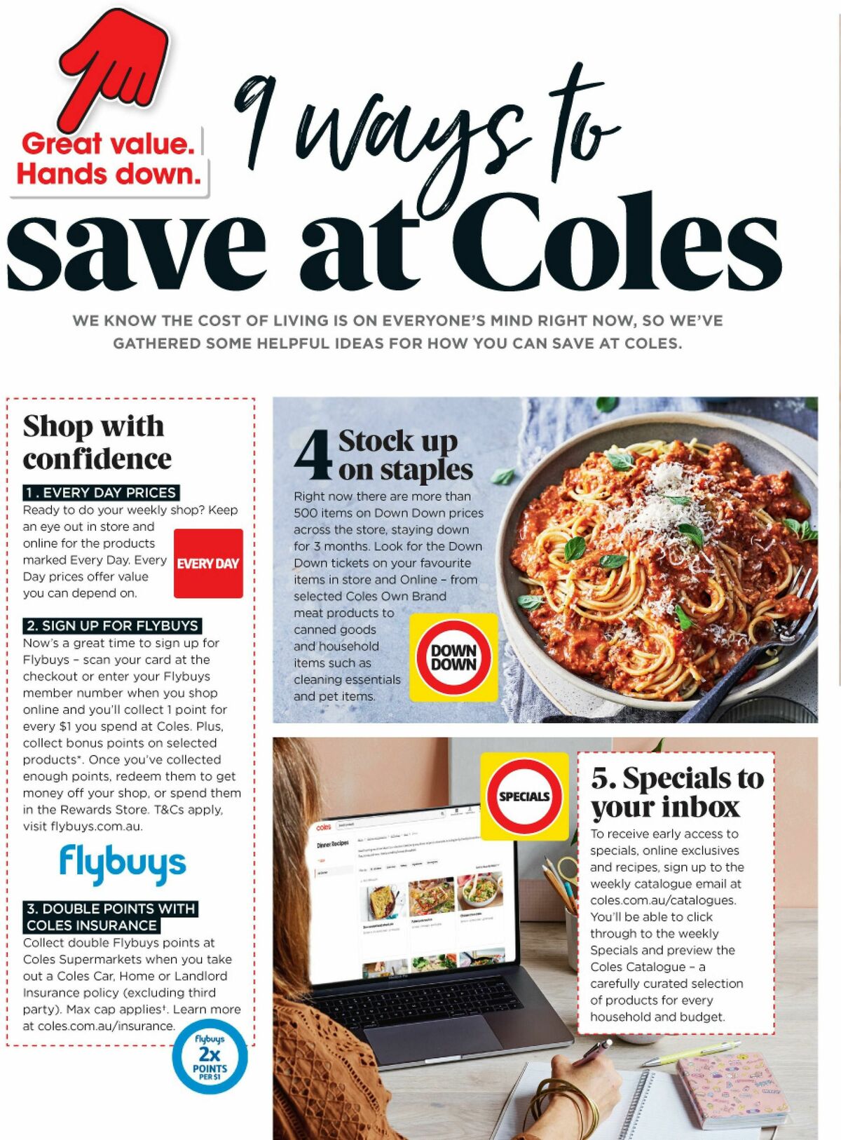 Coles Magazine September Catalogues from 1 September