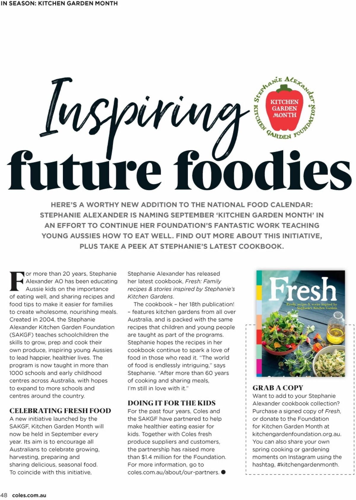 Coles Magazine September Catalogues from 1 September