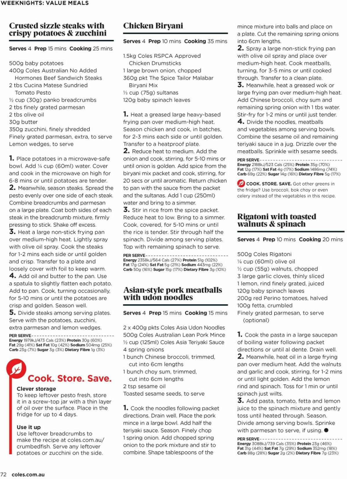 Coles Magazine September Catalogues from 1 September