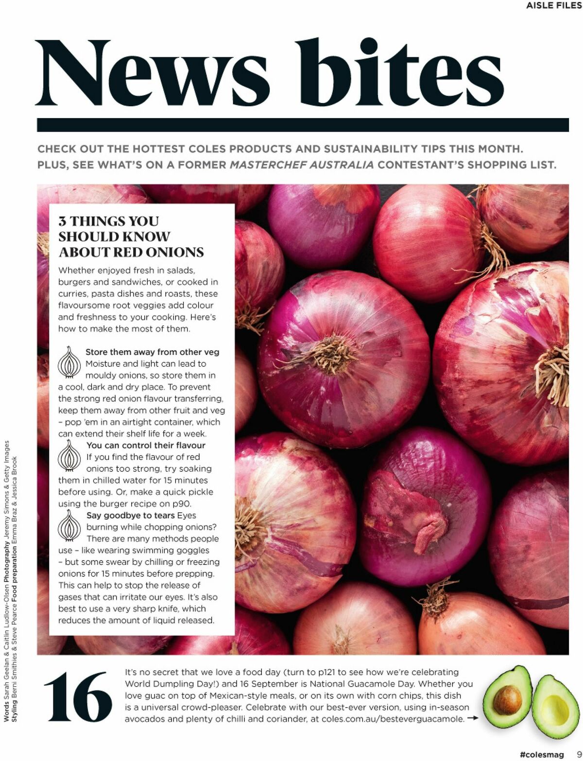 Coles Magazine September Catalogues from 1 September