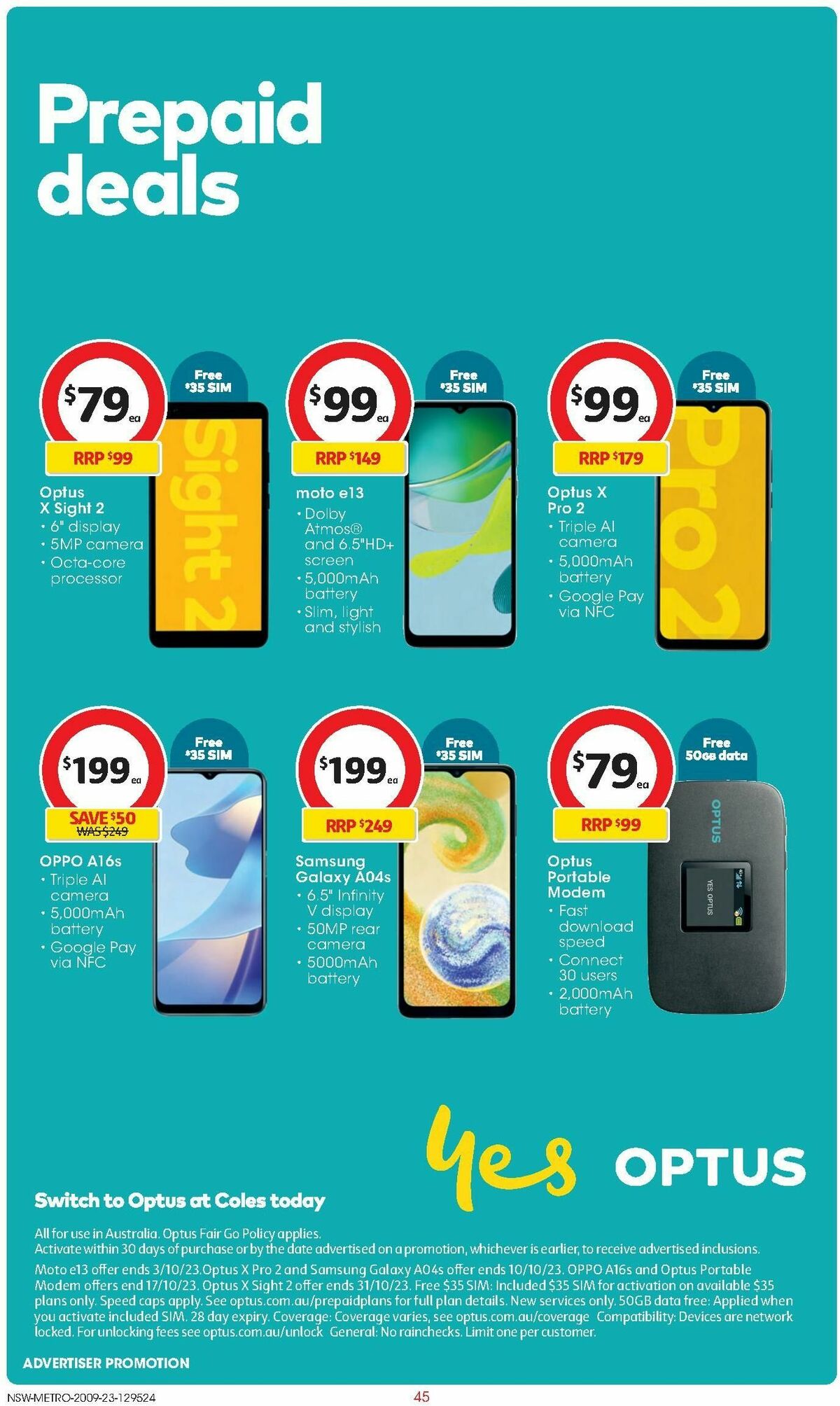 Coles Catalogues from 20 September