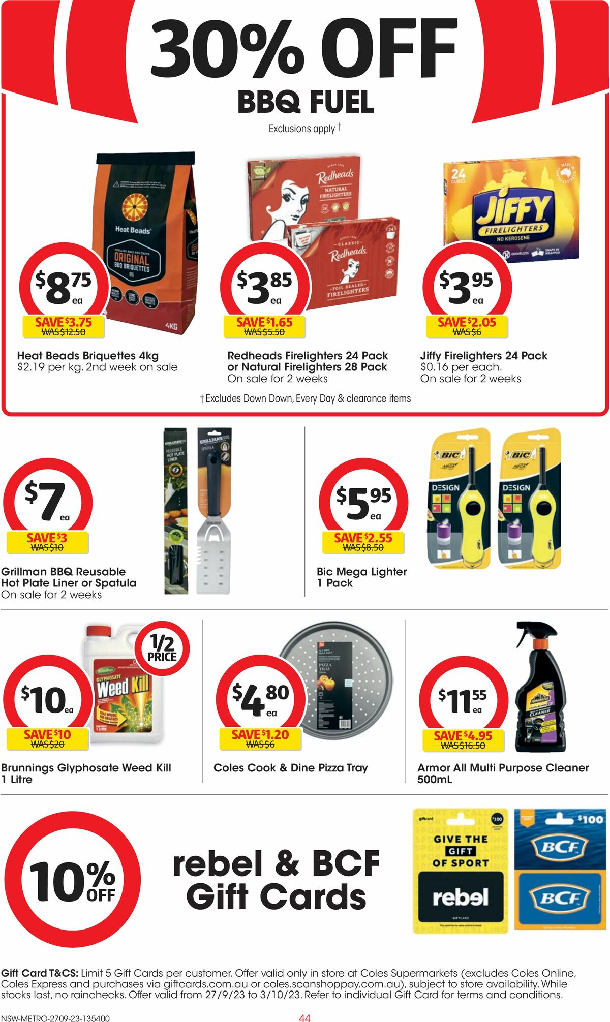 Coles Catalogues from 27 September