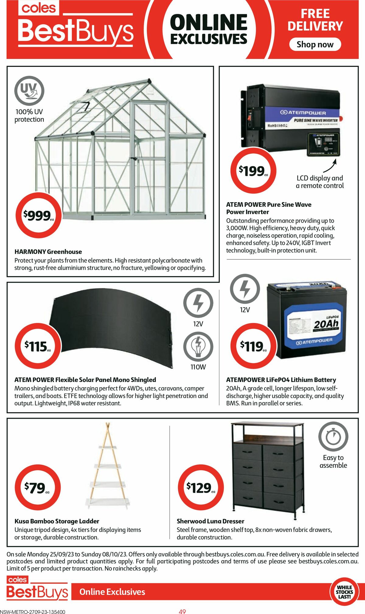 Coles Catalogues from 27 September