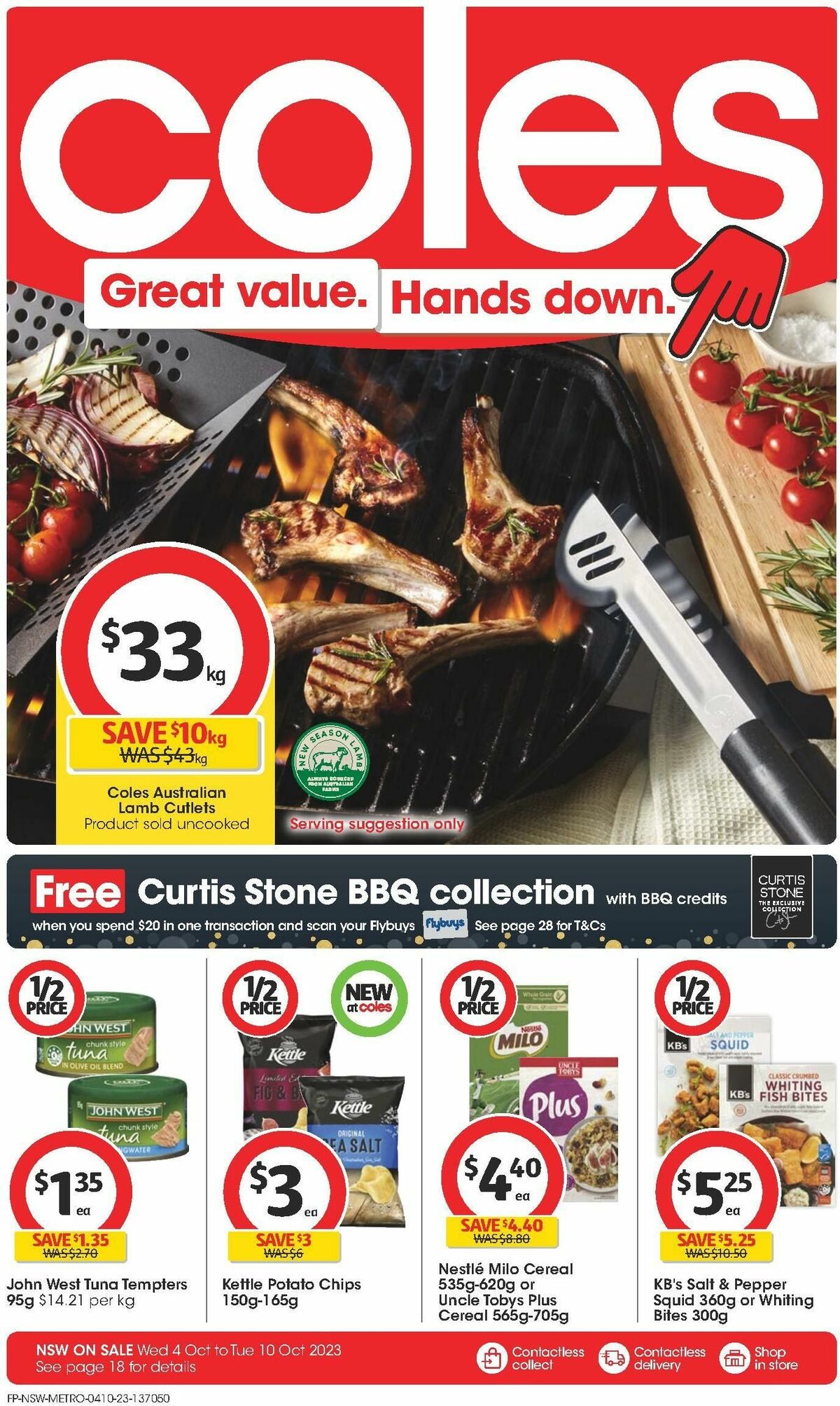 Coles Catalogues from 4 October