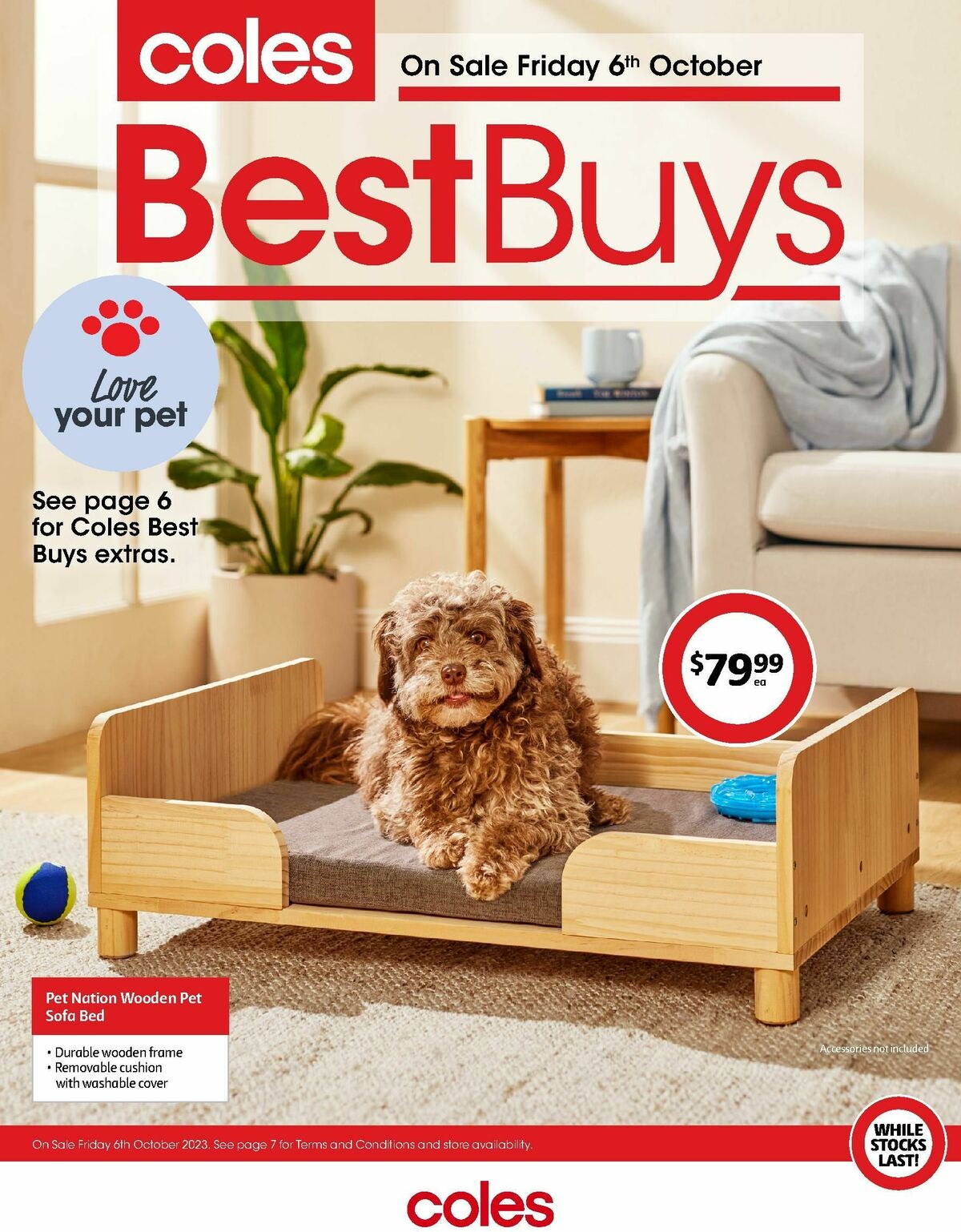 Coles Best Buys - Love Your Pet Catalogues from 6 October