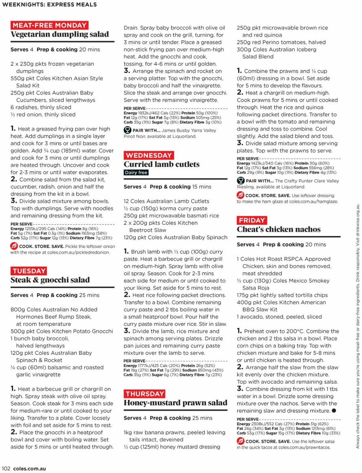 Coles Magazine October Catalogues from 1 October