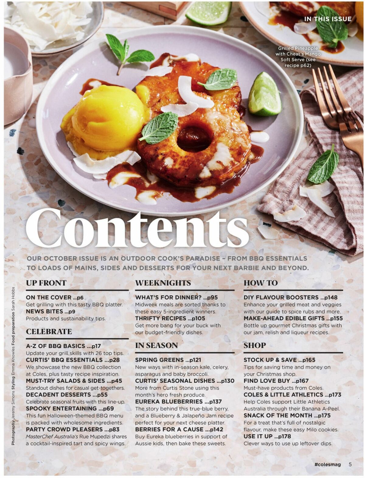 Coles Magazine October Catalogues from 1 October