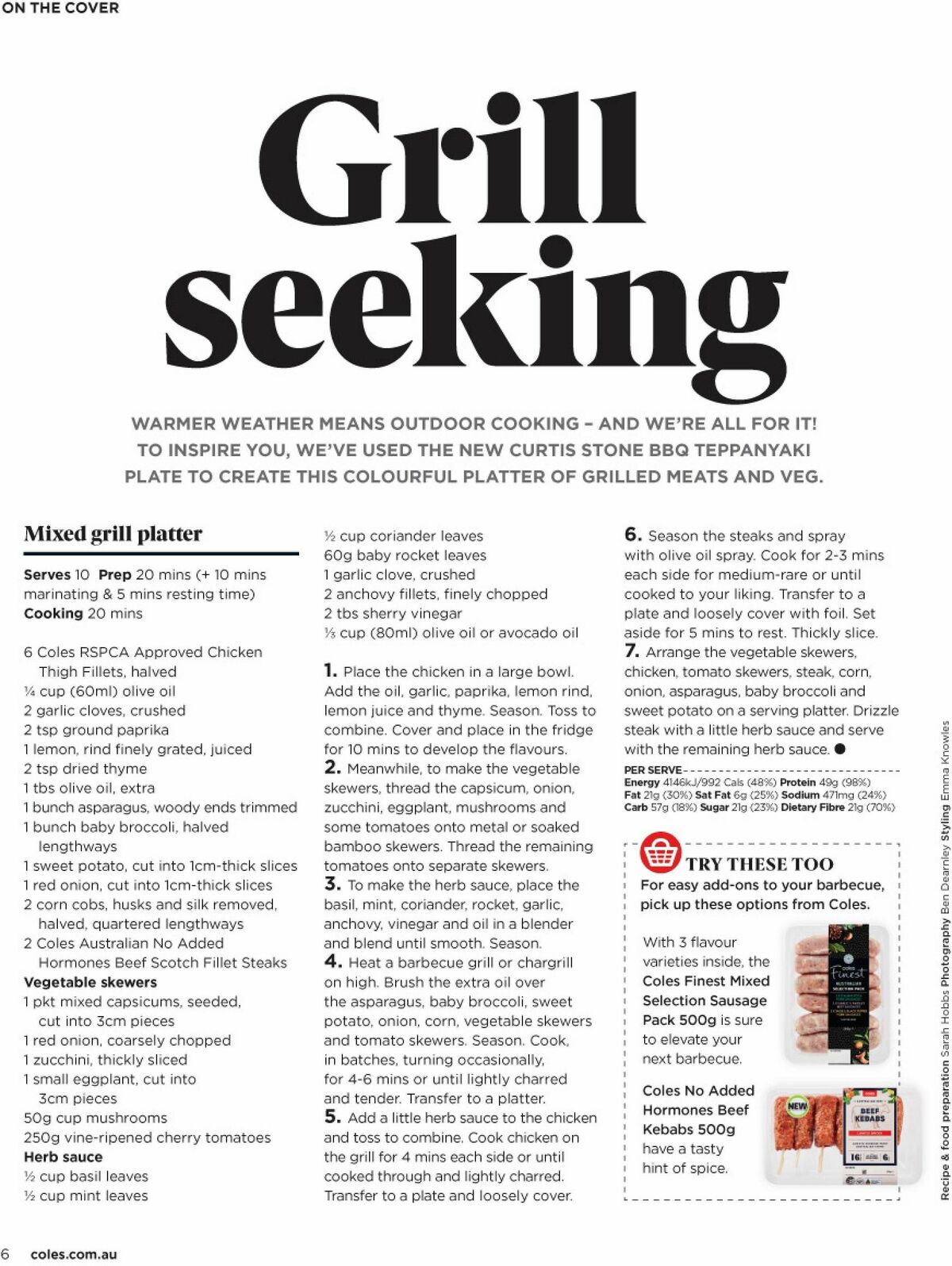 Coles Magazine October Catalogues from 1 October