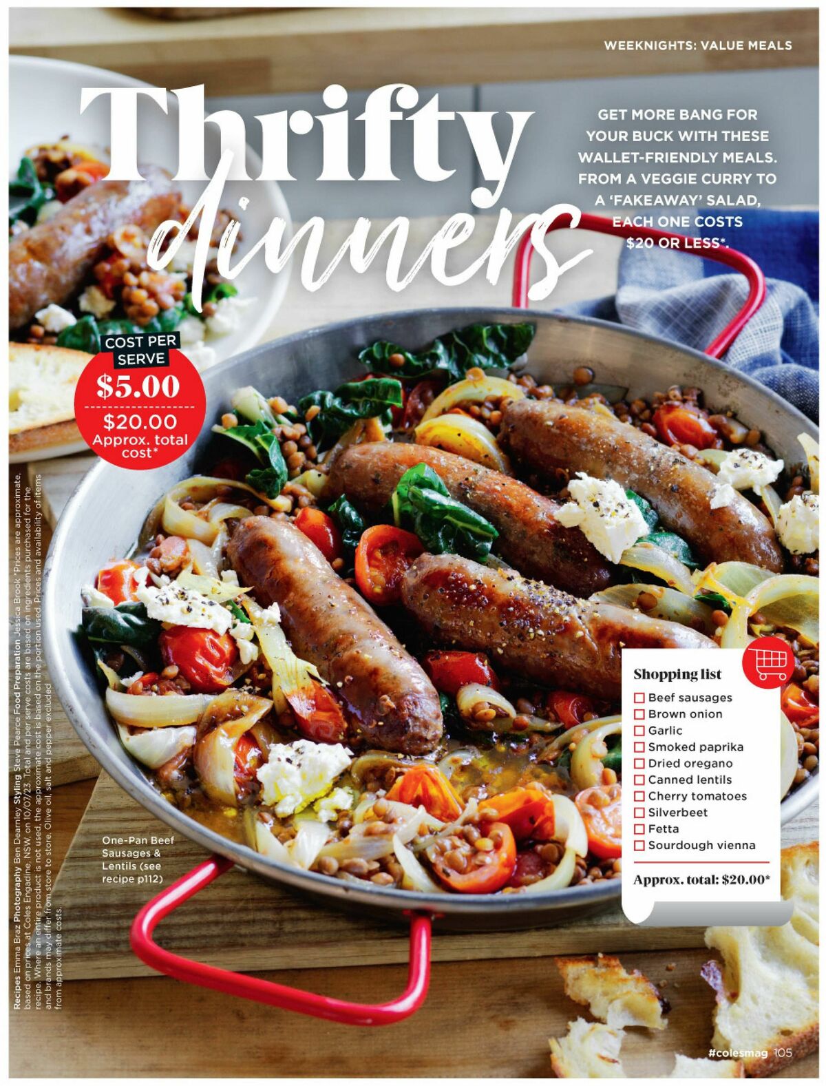 Coles Magazine October Catalogues from 1 October