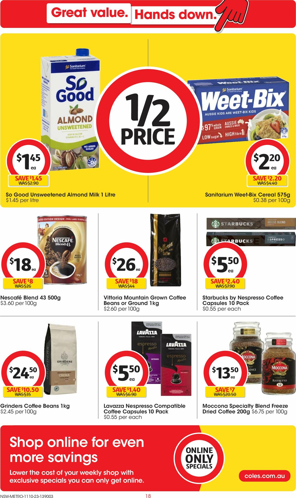 Coles Catalogues from 11 October