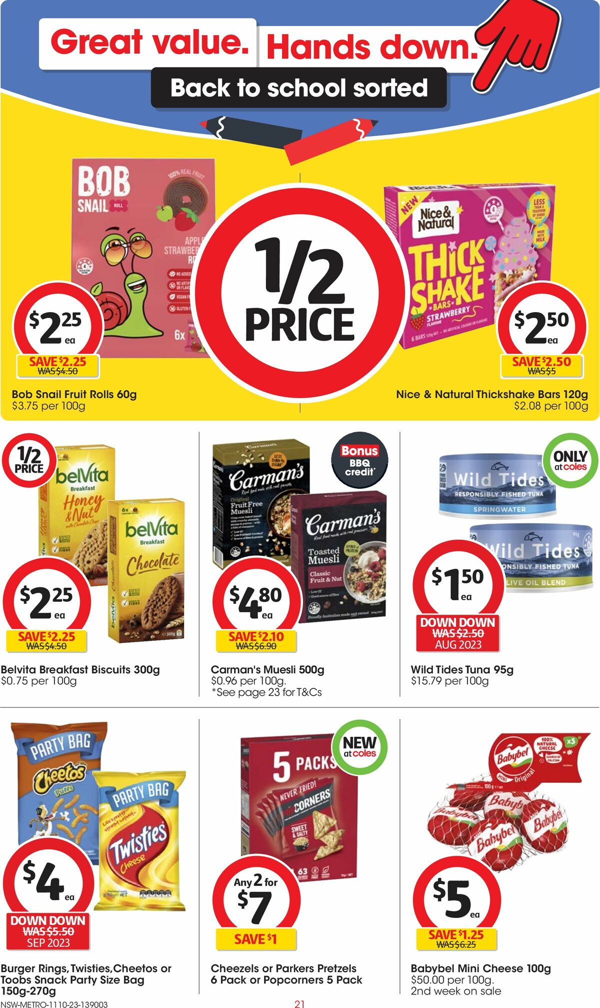 Coles Catalogues from 11 October