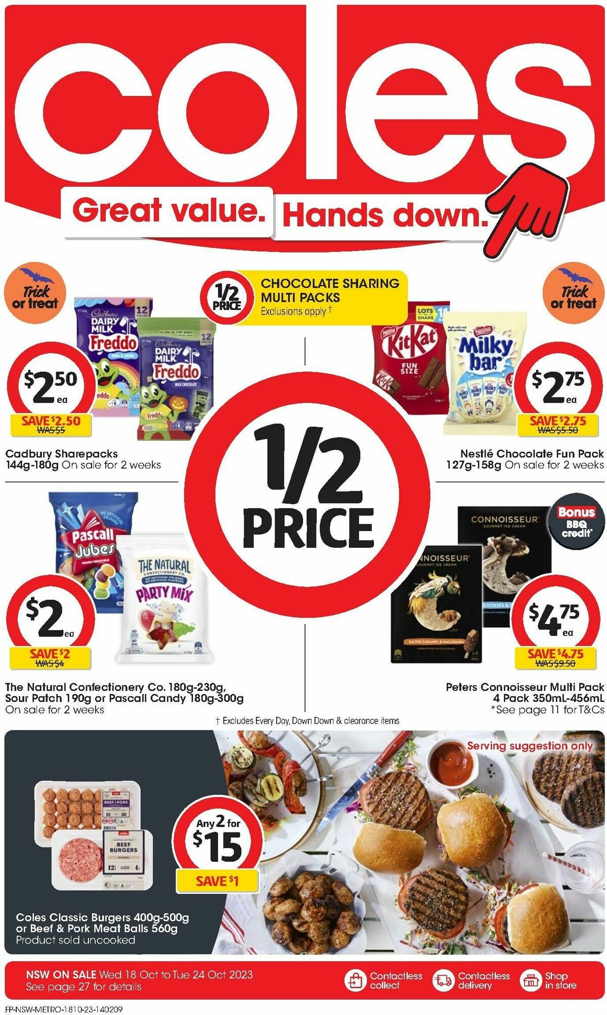 Coles Catalogues from 18 October