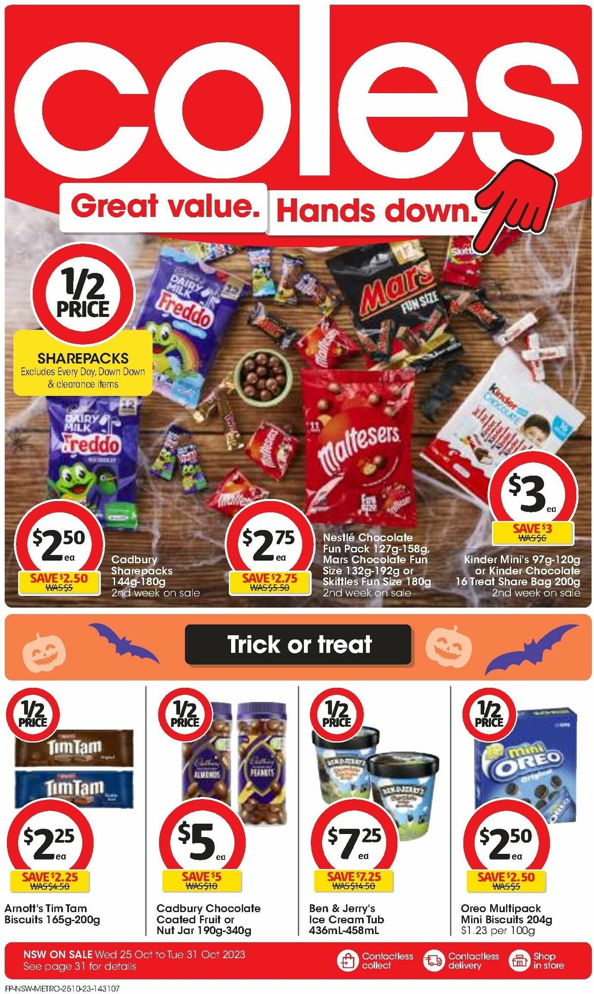 Coles Catalogues from 25 October