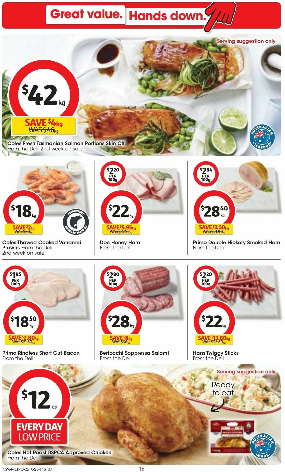 Coles Catalogues from 25 October