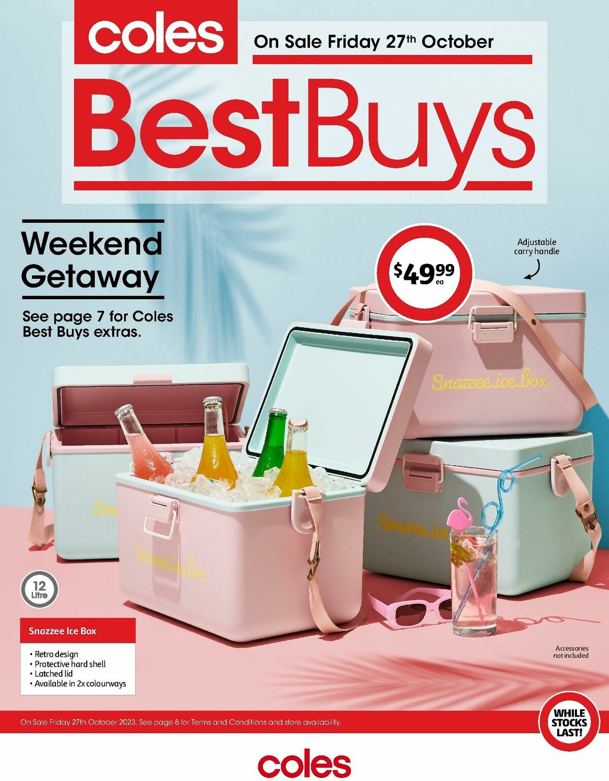 Coles Best Buys - Weekend Getaway Catalogues from 27 October