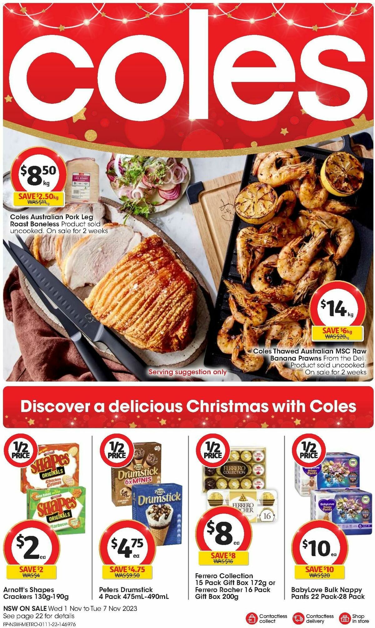 Coles Catalogues from 1 November