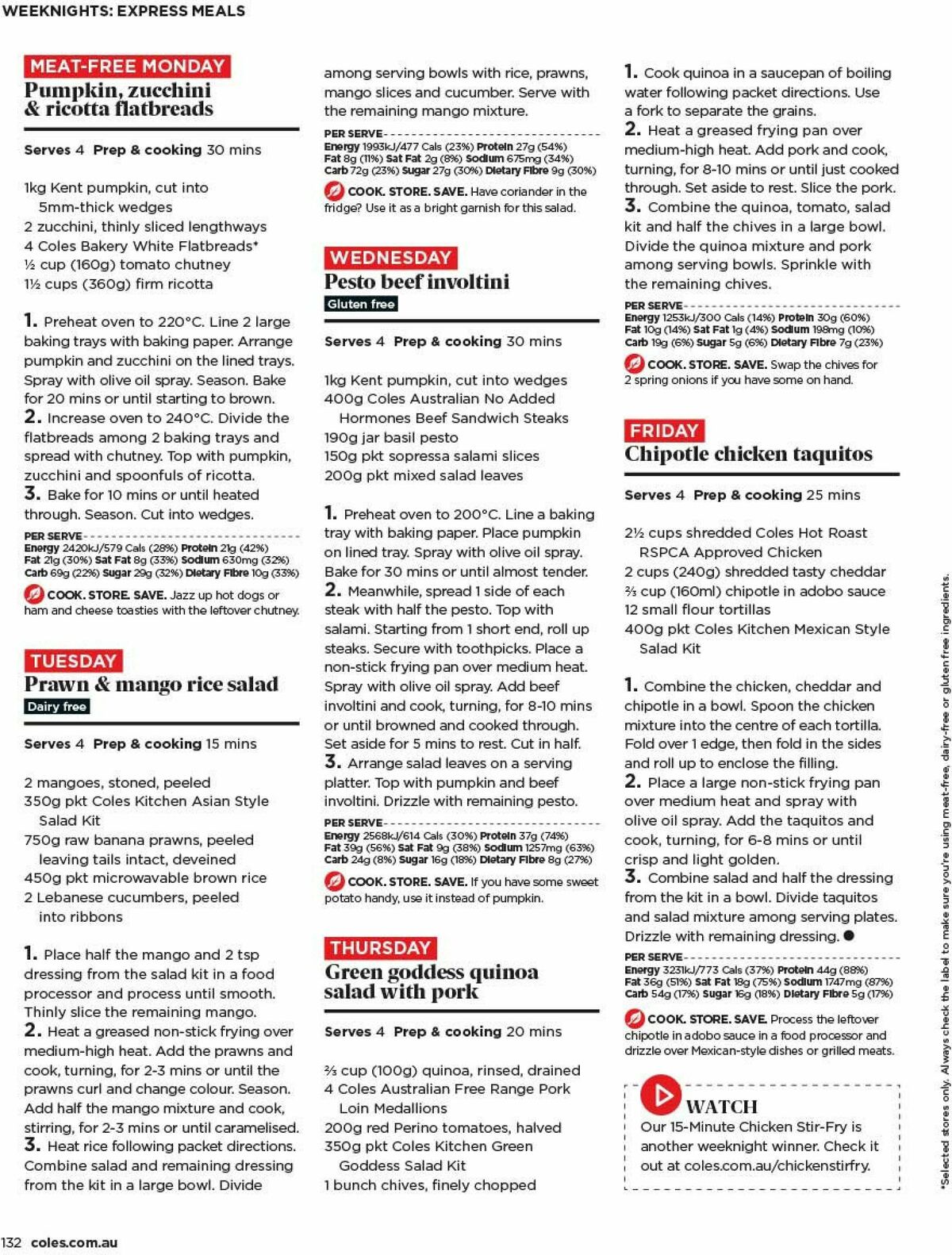 Coles November Catalogues from 1 November