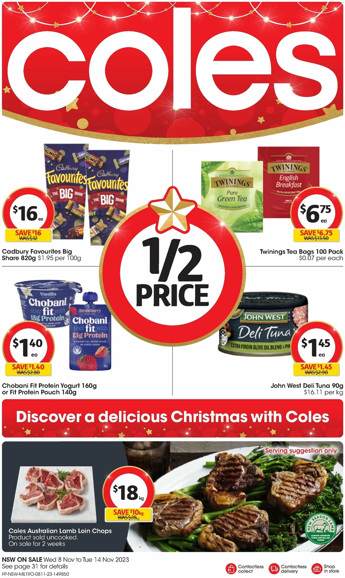 Coles Catalogues from 8 November