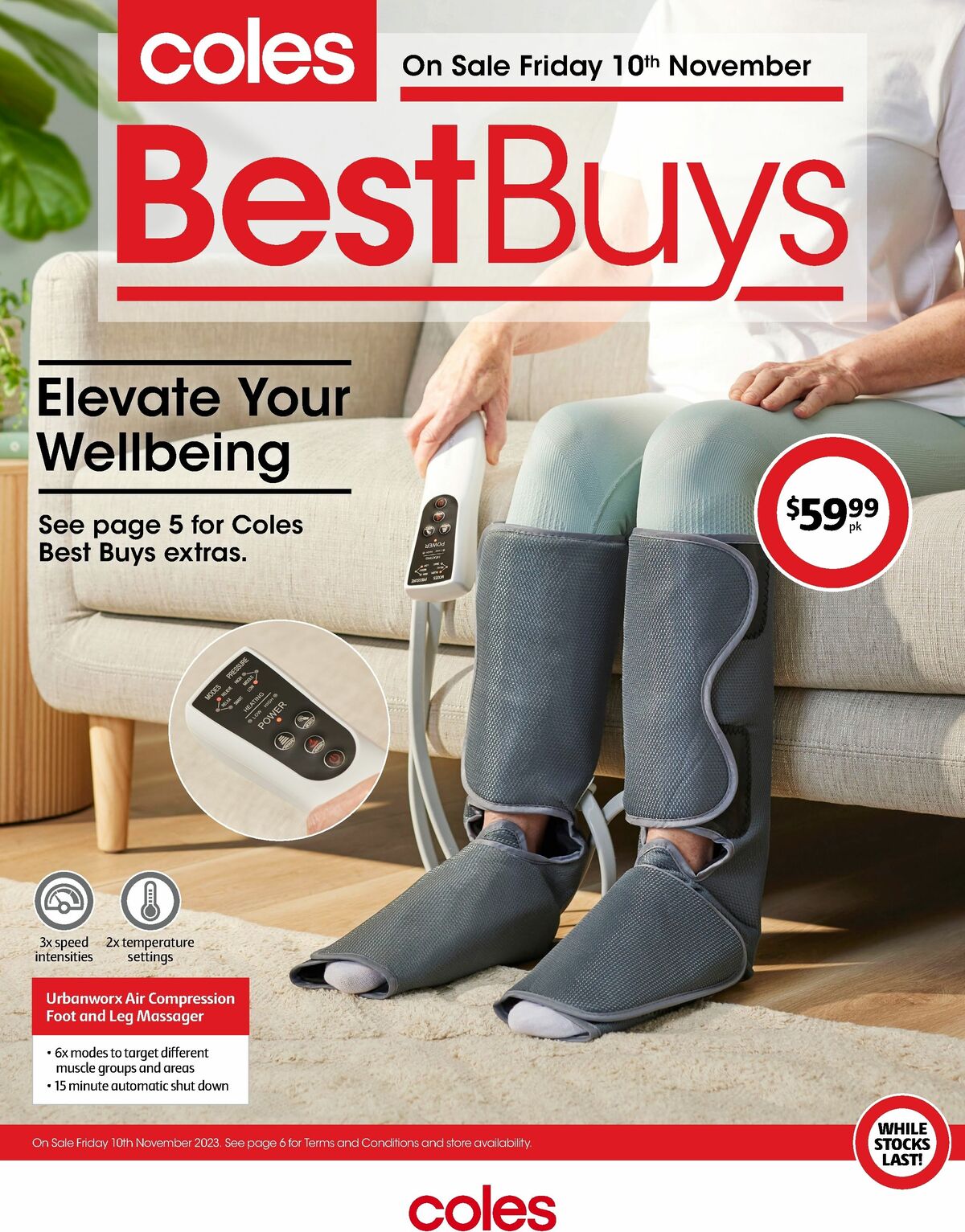 Coles Best Buys - Elevate Your Wellbeing Catalogues from 10 November