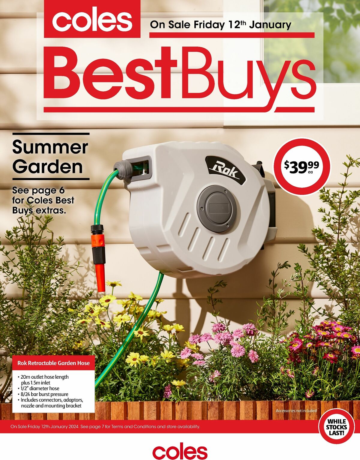 Coles Best Buys - Summer Garden Catalogues from 12 January
