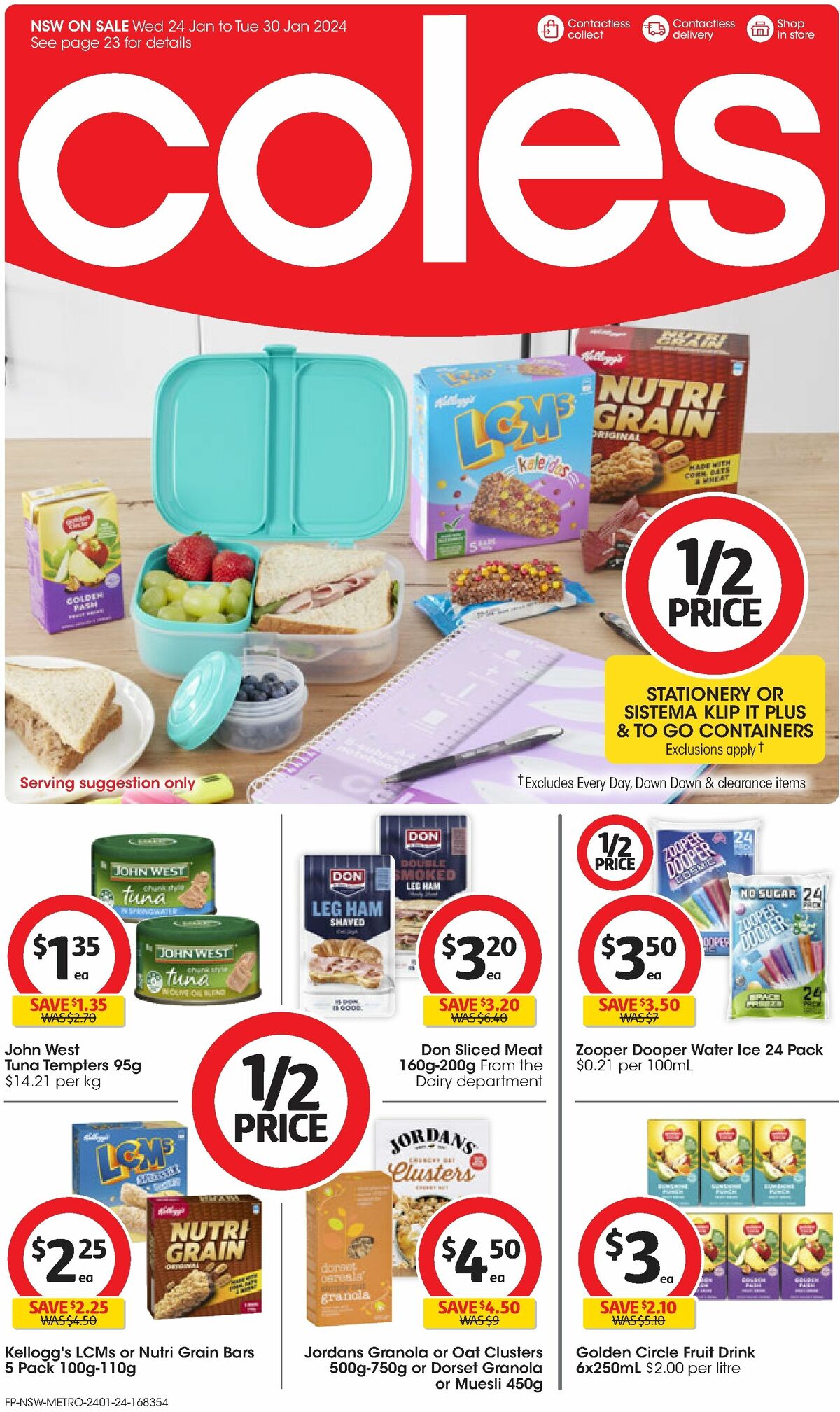 Coles Catalogues from 24 January