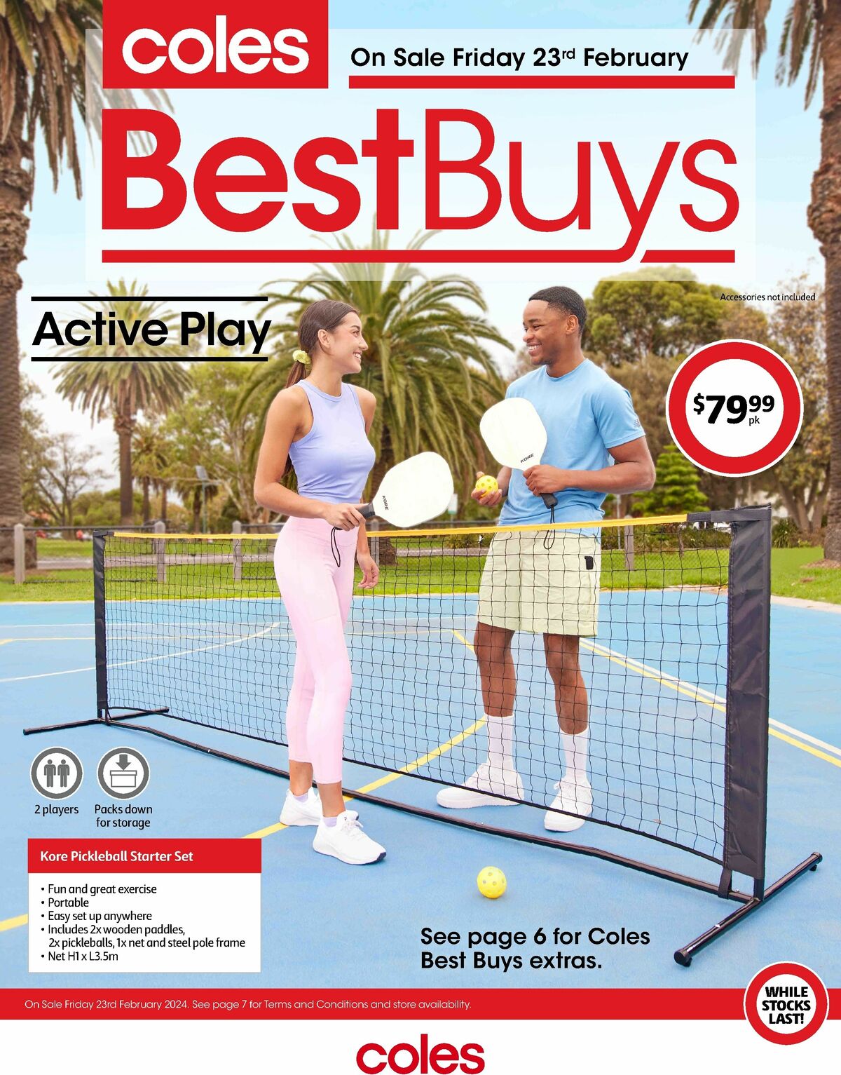 Coles Best Buys - Active Play Catalogues from 23 February