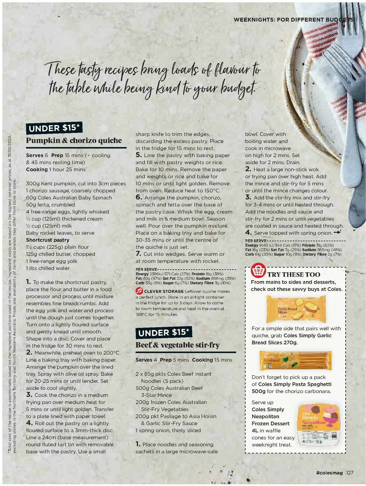 Coles Magazine March Catalogues from 7 March