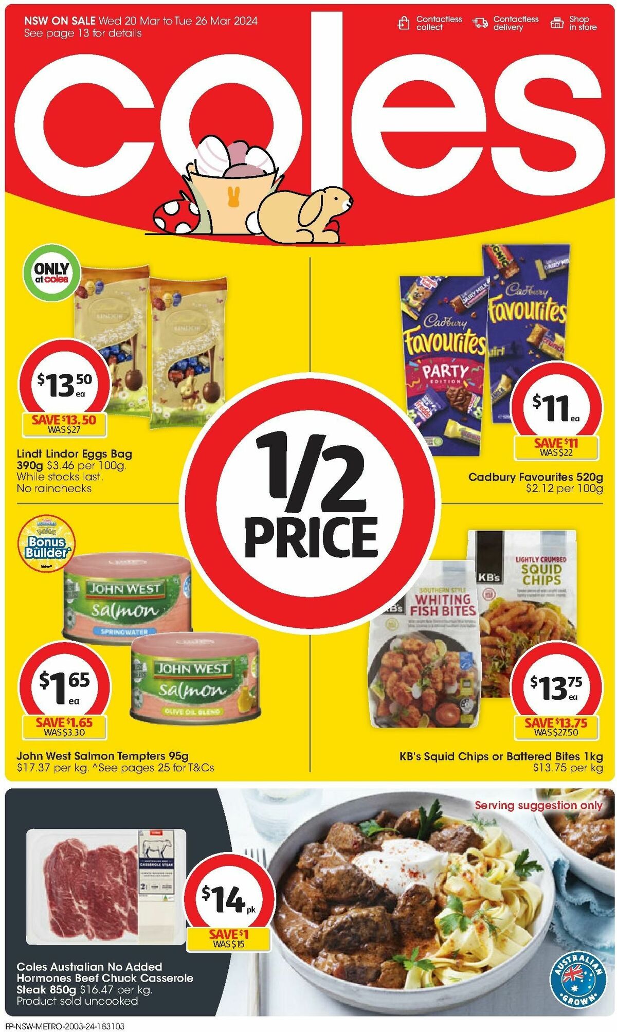 Coles Catalogues from 20 March