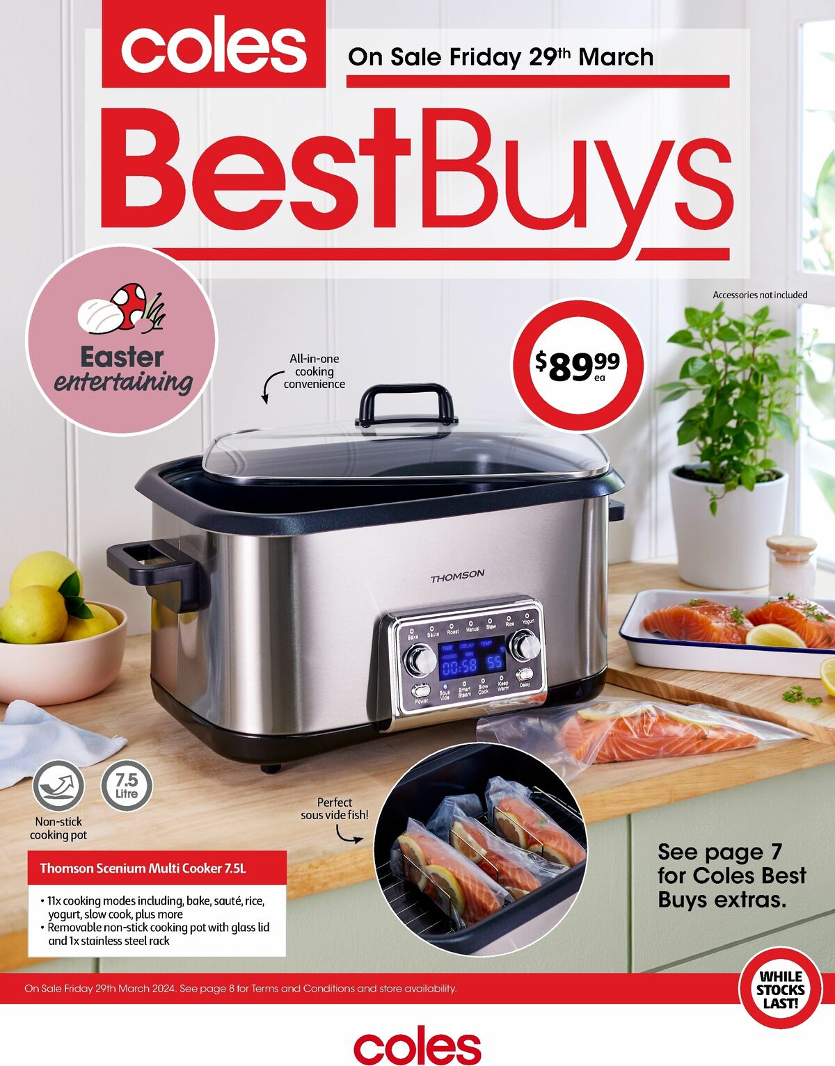 Coles Best Buys - Easter Entertaining Catalogues from 29 March