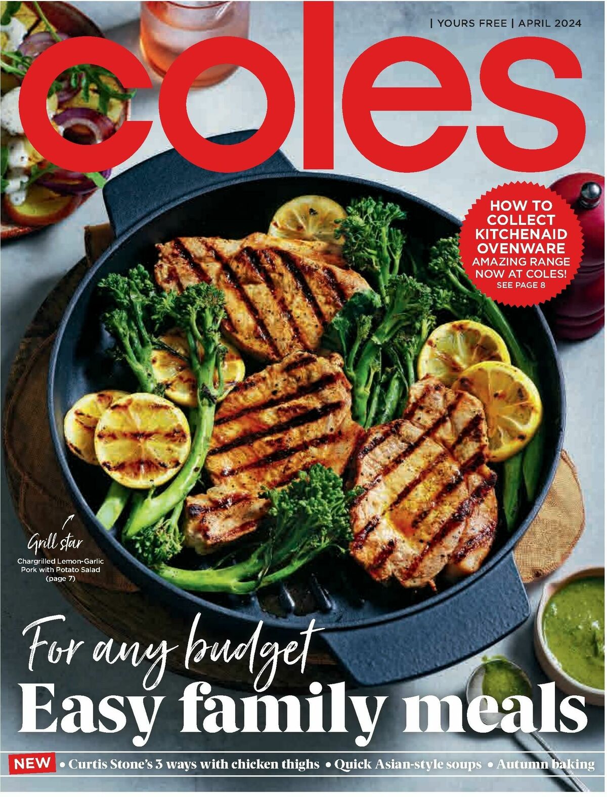 Coles Magazine April Catalogues from 1 April