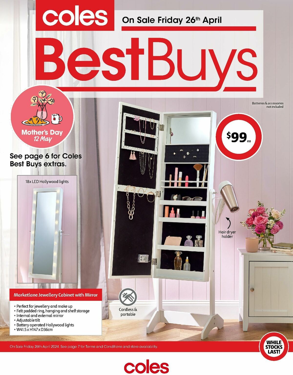 Coles Best Buys - Mother's Day Catalogues from 26 April
