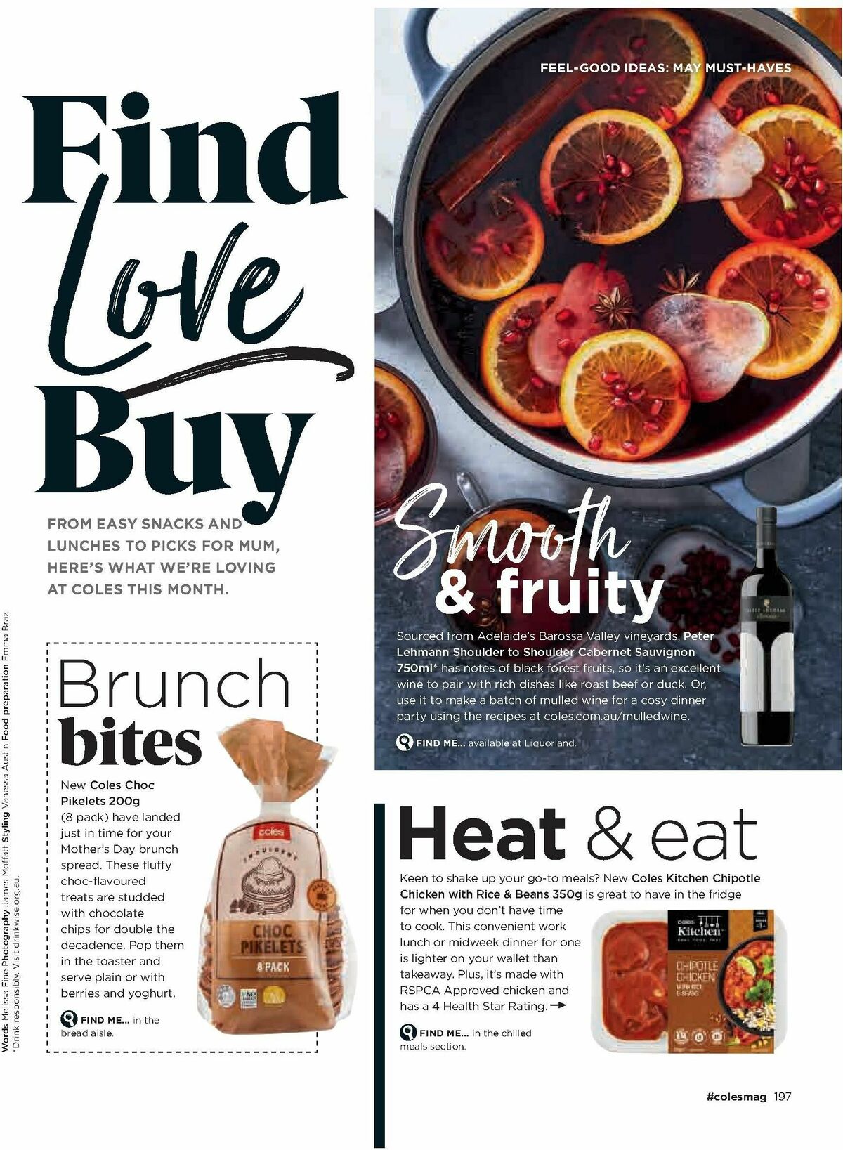 Coles Magazine May Catalogues from 4 May