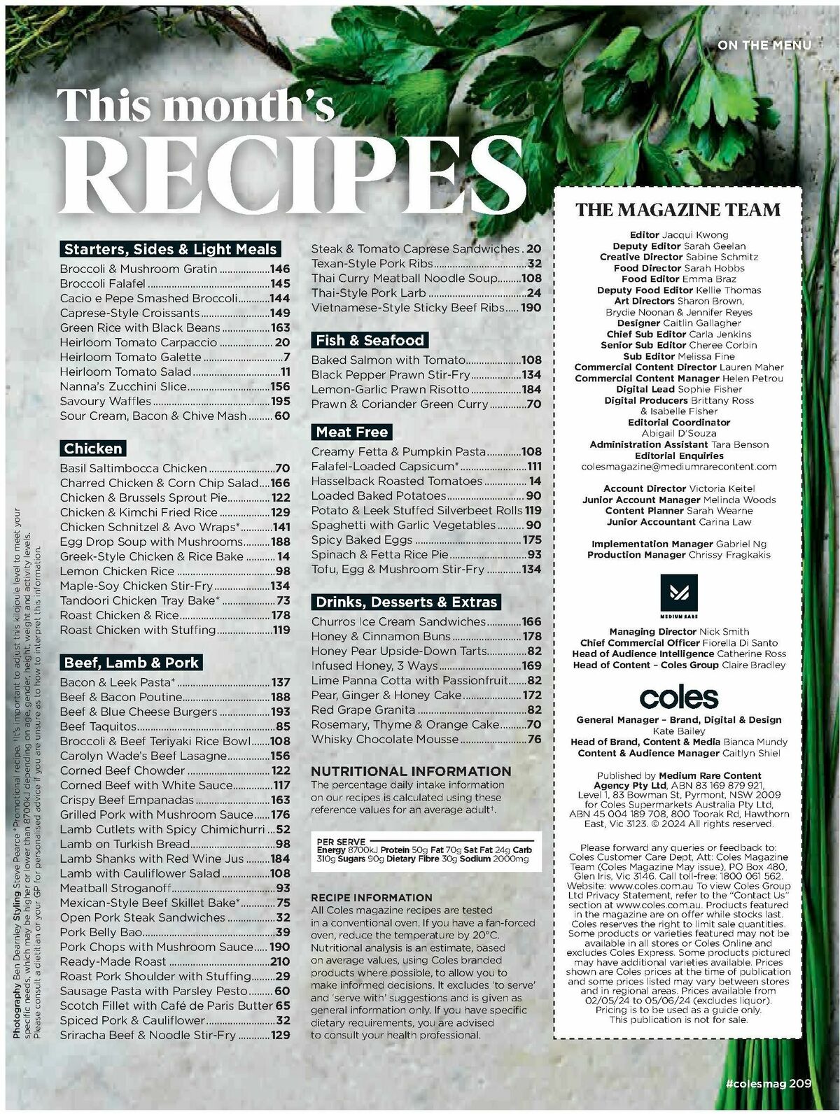 Coles Magazine May Catalogues from 4 May