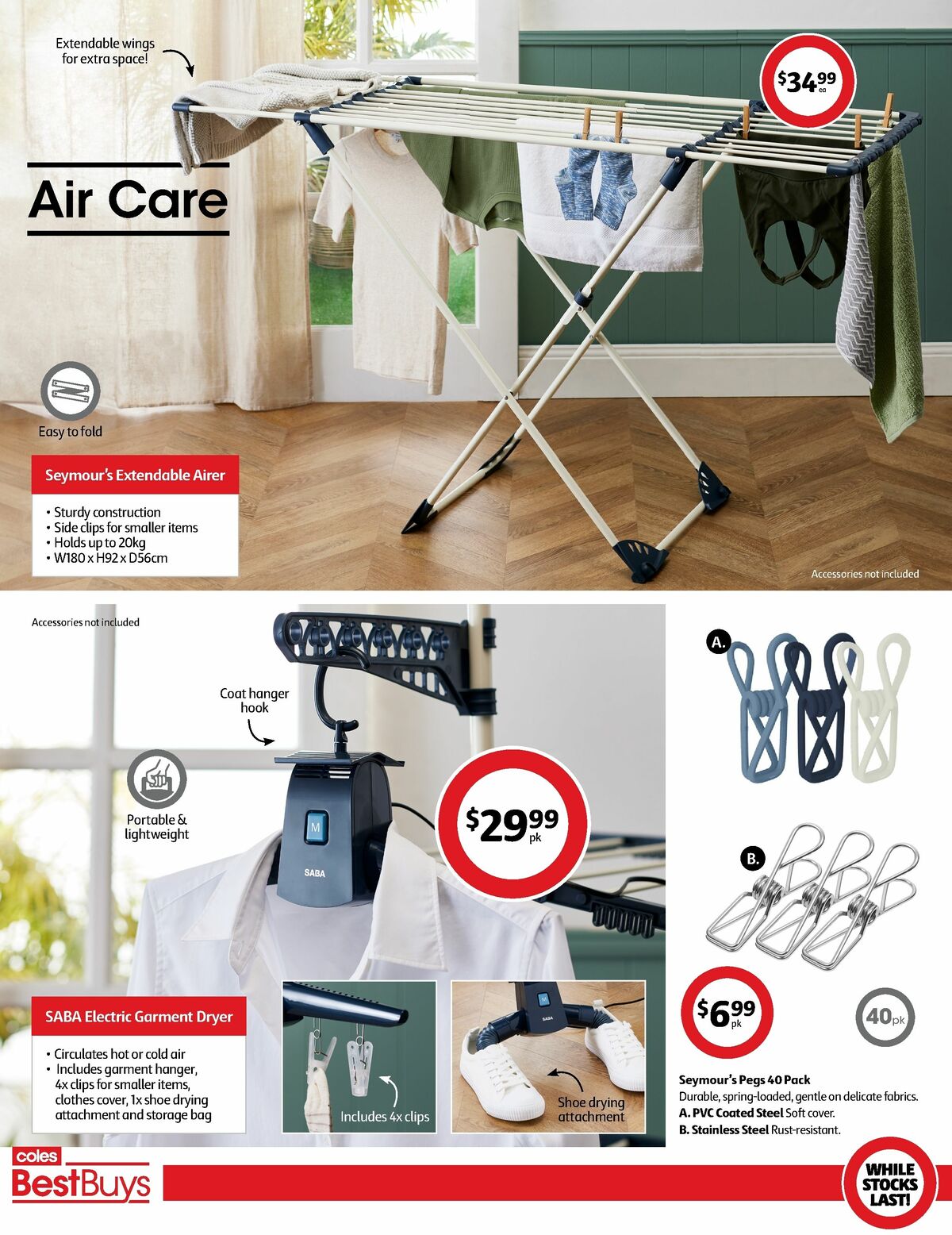 Coles Best Buys - Laundry Solutions Catalogues from 5 July