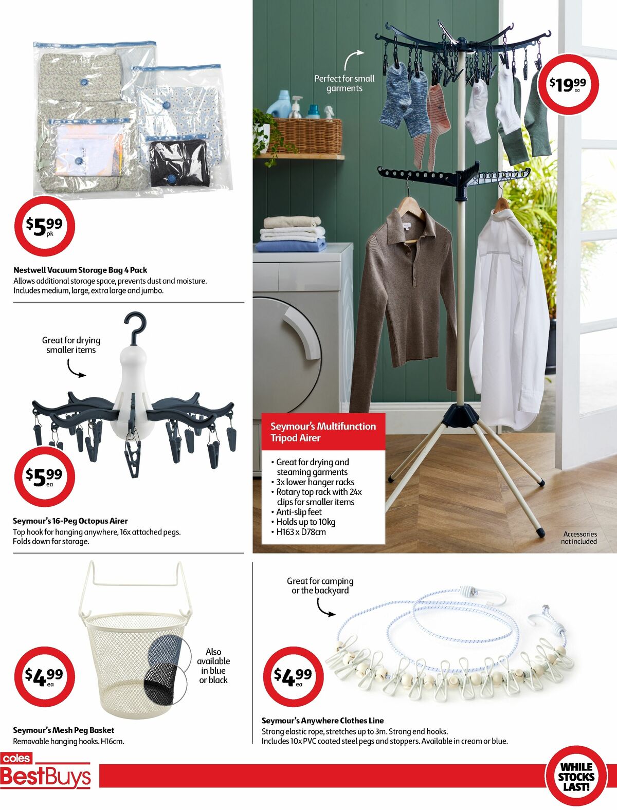 Coles Best Buys - Laundry Solutions Catalogues from 5 July