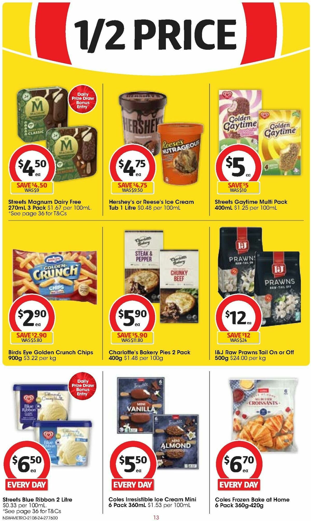 Coles Catalogues from 21 August
