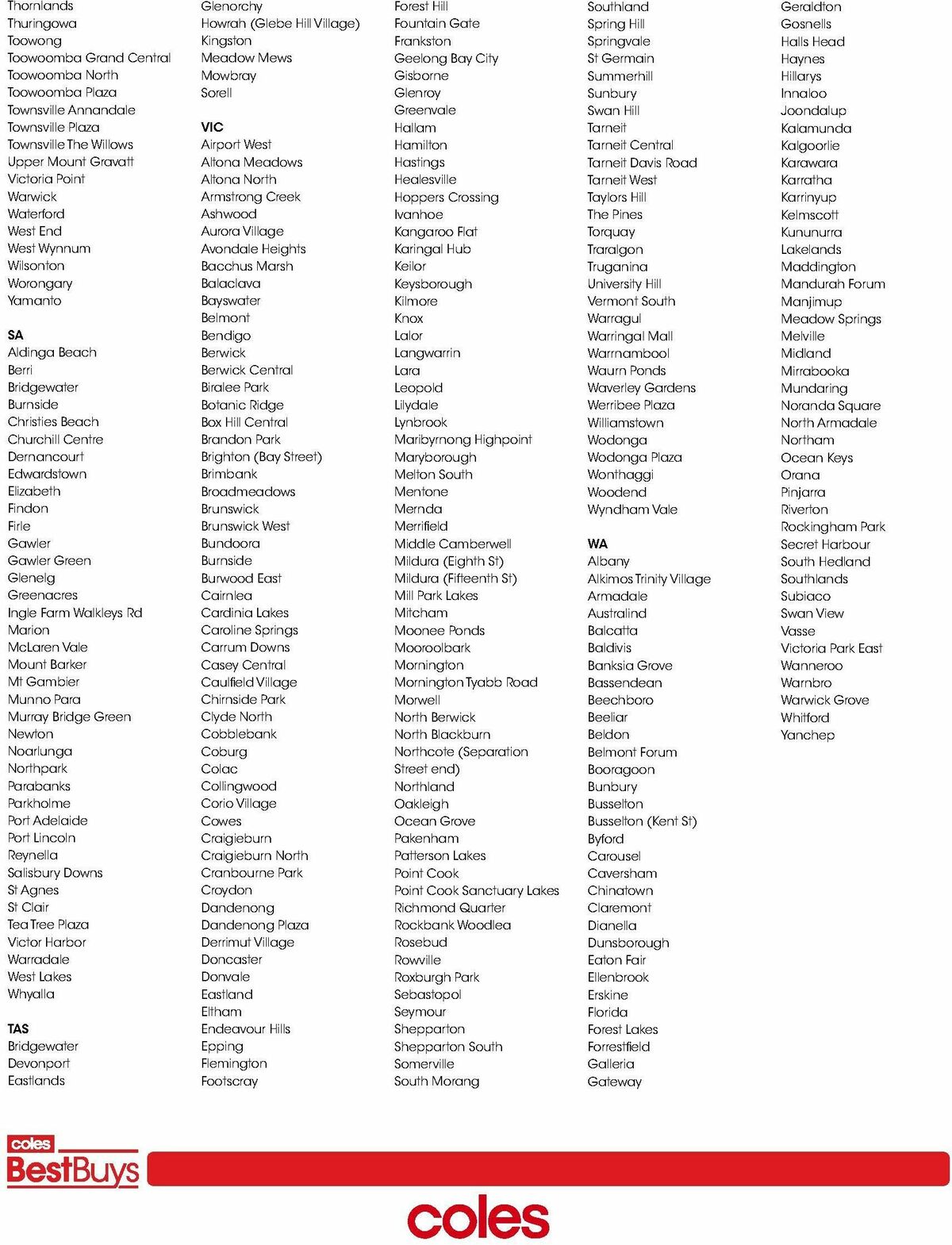 Coles Best Buys - Wellness Wonders Catalogues from 22 November