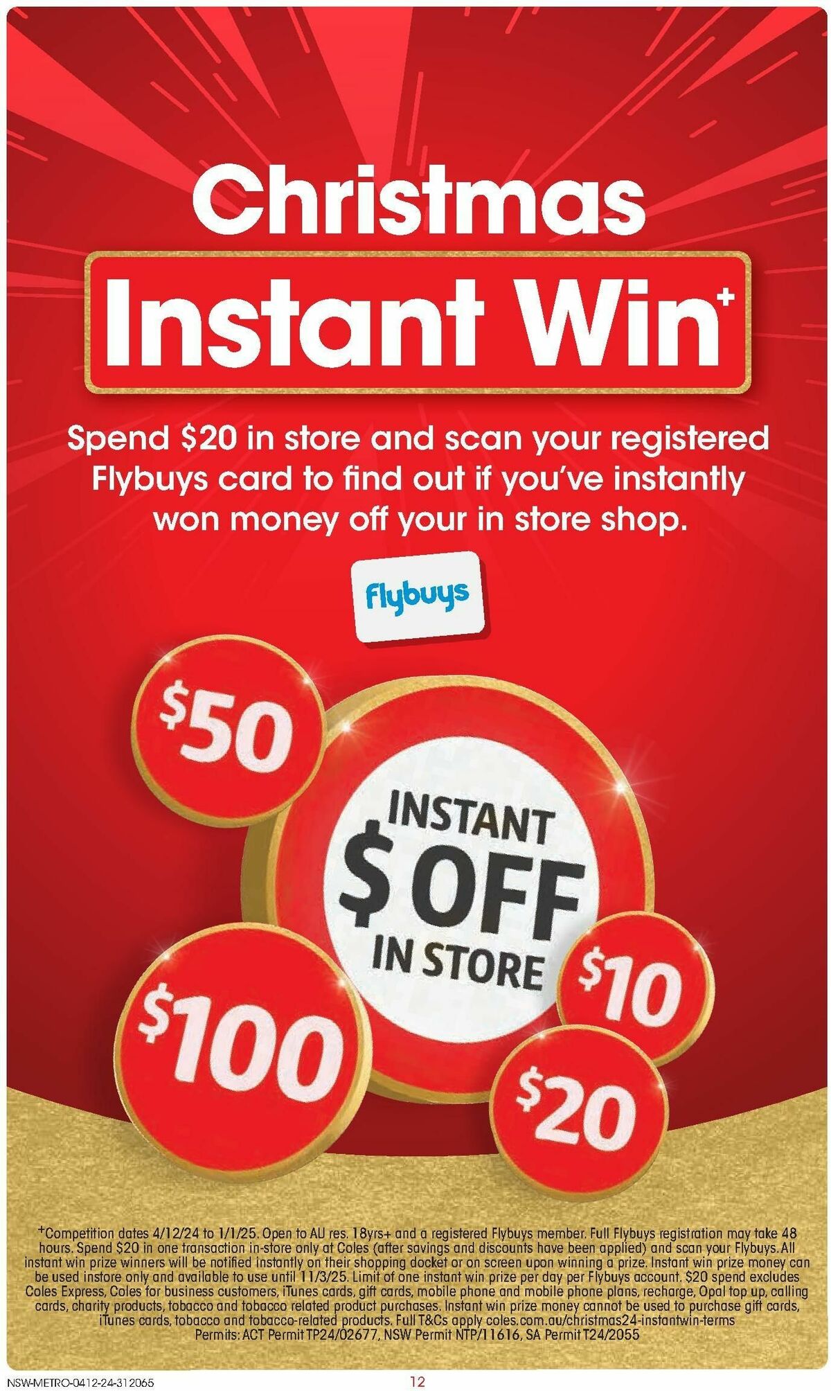 Coles Catalogues from 4 December