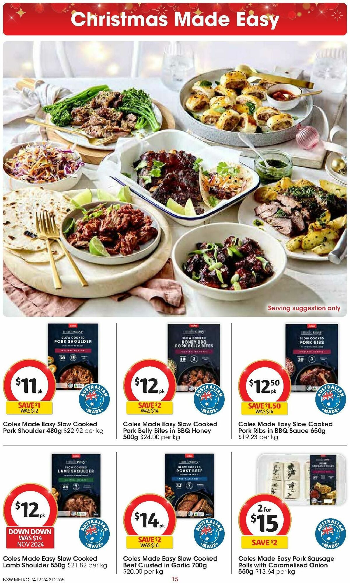 Coles Catalogues from 4 December