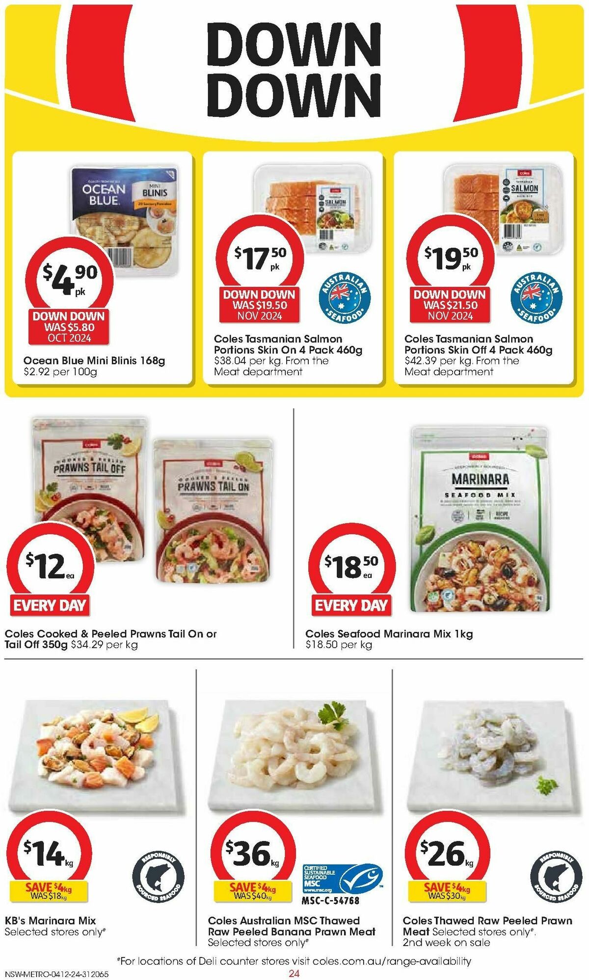 Coles Catalogues from 4 December