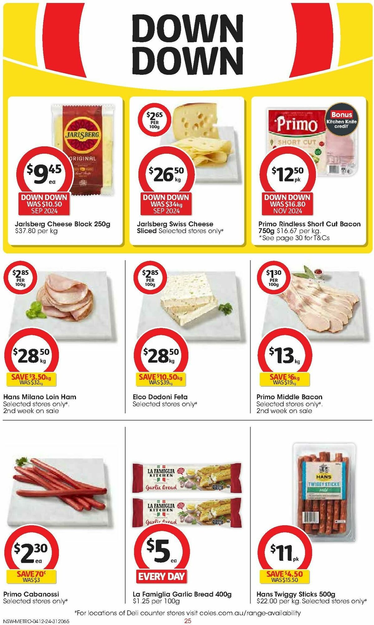 Coles Catalogues from 4 December