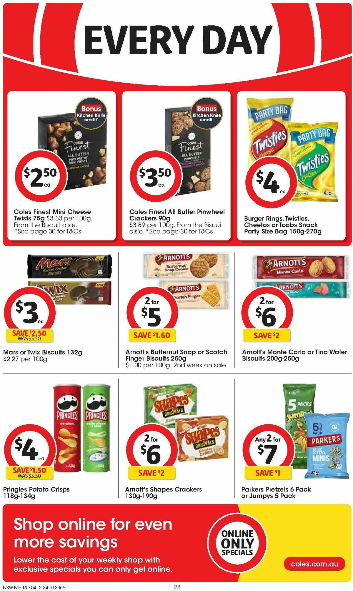 Coles Catalogues from 4 December