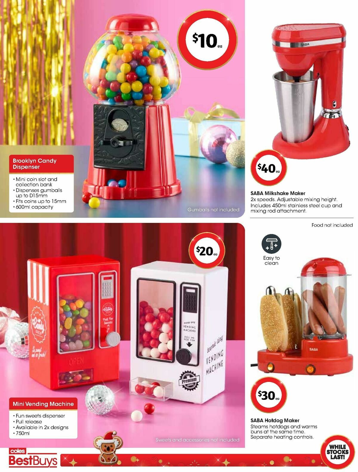 Coles Best Buys - Retro Gifting Catalogues from 13 December